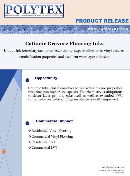 Cationic Gravure Flooring Inks Document Preview